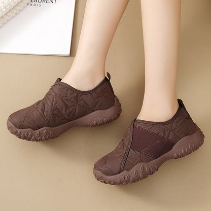 Damen Slipper Bequem Rutschfest Outdoor Schuhe Warm