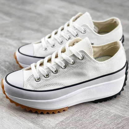 Orthopädische Sneaker Damen Plattform Schuhe Bequem