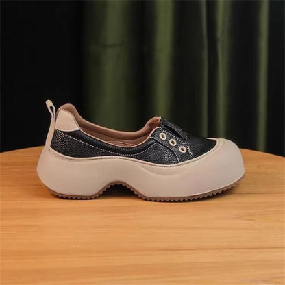 Damen Sneaker Slip-On Bequem atmungsaktiv Comfort Schuhe
