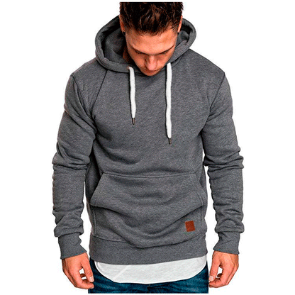 Herren Kapuzenpullover Modern Lässig Mit Weichem Innenfutter
