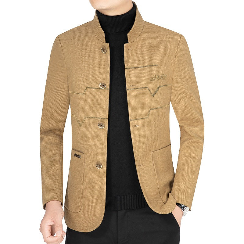 Herren Freizeitjacke Modern Stilvoll Mit Details