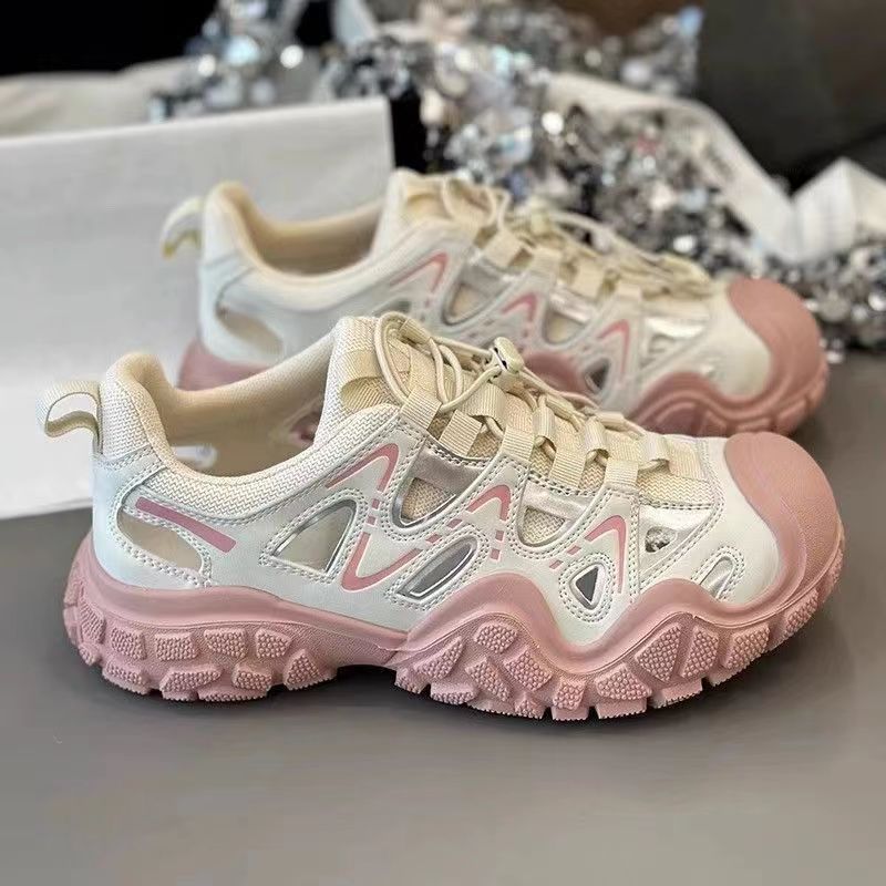 Damen Sneaker SportSchuhe Komfort Sohle Schnürsystem - BerlinGlamour