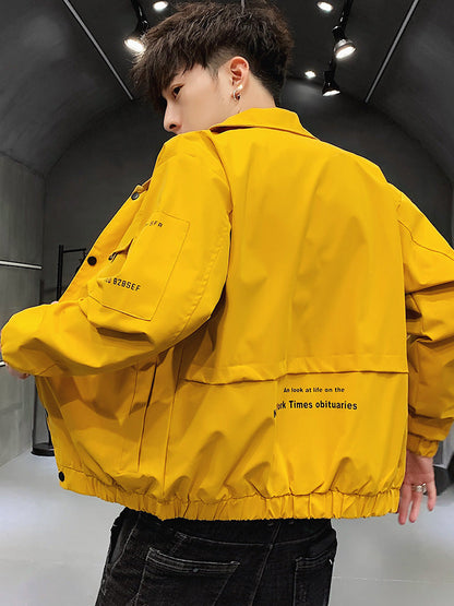 Herren Cargo-Jacke Functional Wasserdicht Praktisch