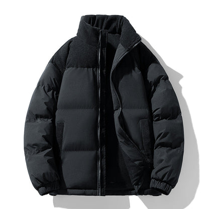 Funktionelle Herren Steppjacke Modern Schwarz