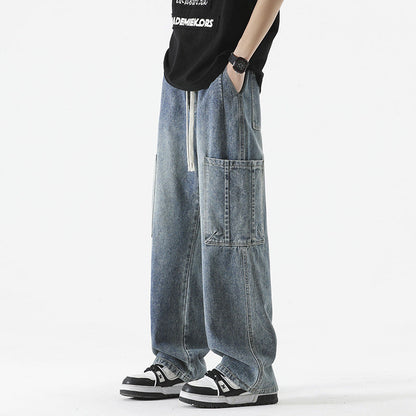 Herren Jeanshose Groß Größe Mit Vielen Taschen