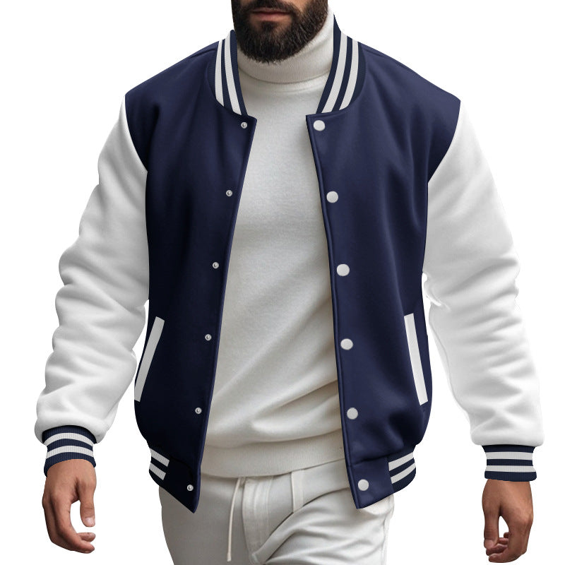 Herren Sportjacke Casual College Style