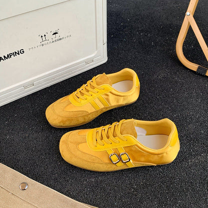 Damen Sneaker Sportlich Wildleder Ergonomisch