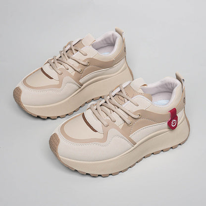 Damen Sneaker Chunky Sportlich Bequem Rutschfest