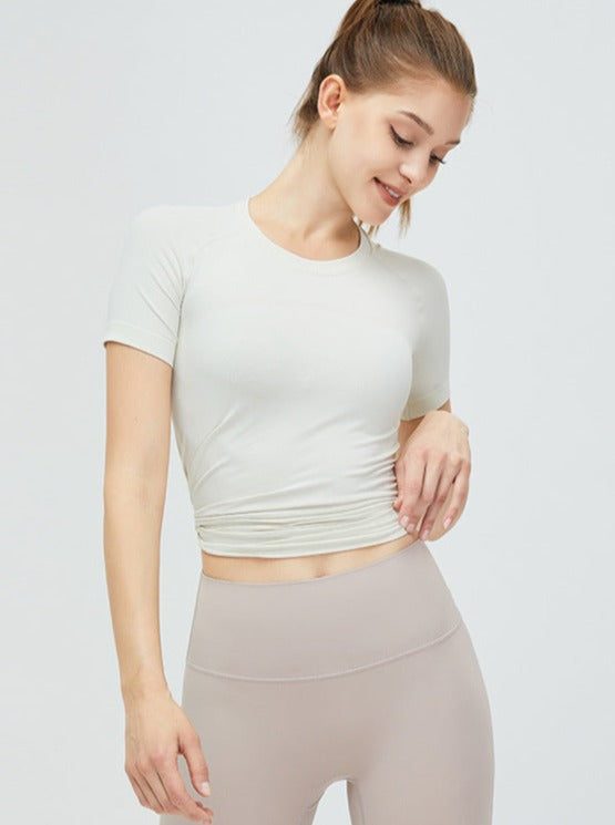 Sportliches Damen Crop Top Slim Fit Aktiv - BerlinGlamour
