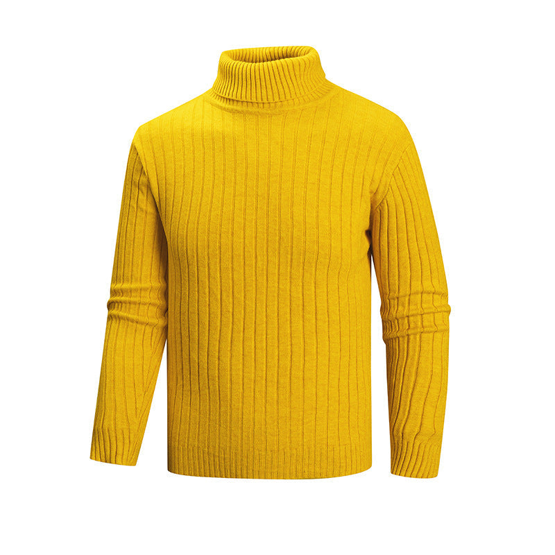 Herren Pullover Eleganter Hohler Kragen Struktur