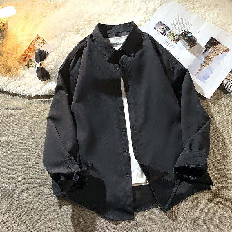 Herren Hemdbluse Atmungsaktiv Baumwolle mit Taschen