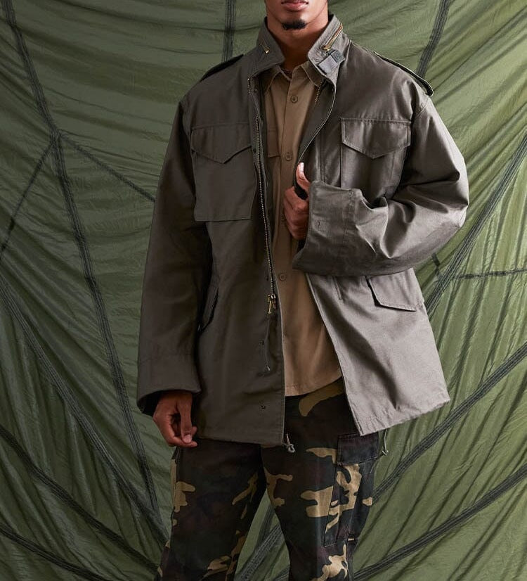 Herren Parka Jacke Multifunktional Wasserabweisend Modern