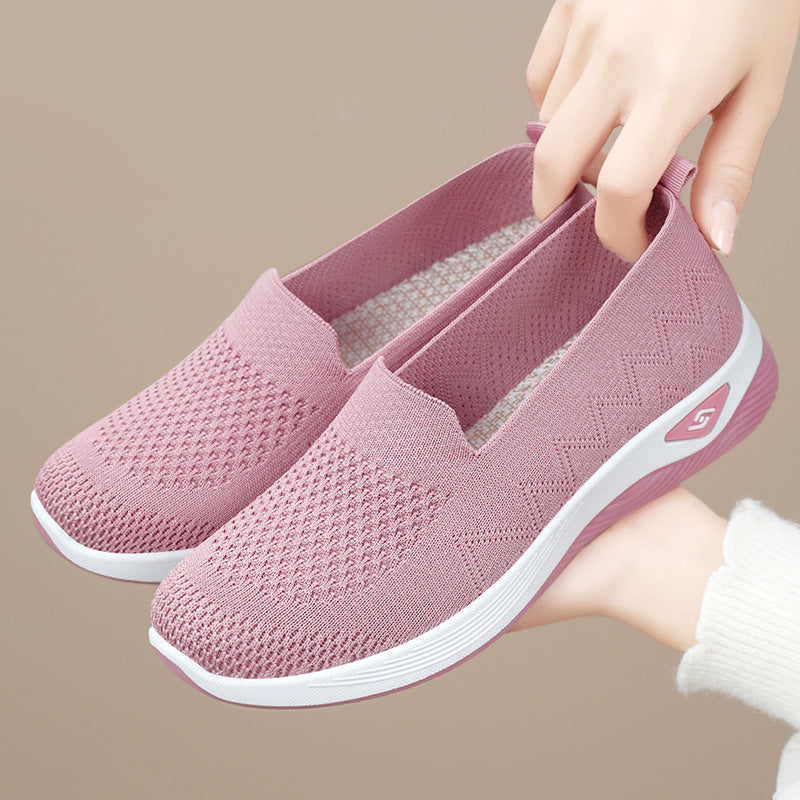 Damen Sportschuhe Slip-On atmungsaktiv Komfort - BerlinGlamour