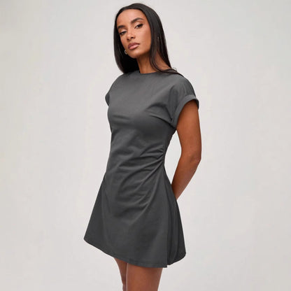 Elegantes Damen T-Shirt-Kleid Modern Lässig