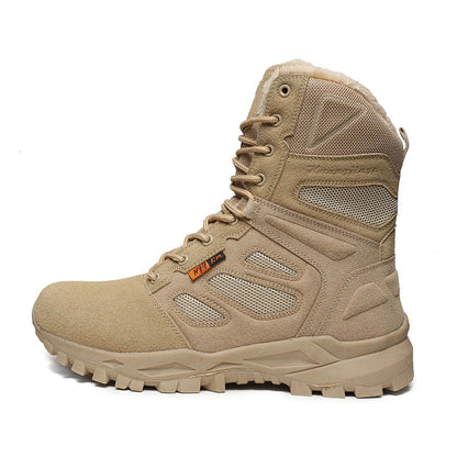 Herren Stiefel Isolierend Knöchelschutz Winterstiefel Warm