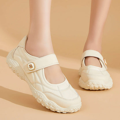Damen Schuhe Bequem Klettverschluss Comfort Schuhe