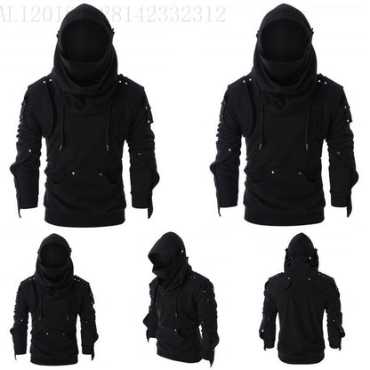 Herren Sweatjacke Kapuzenjacke Modern Stehkragen - BerlinGlamour
