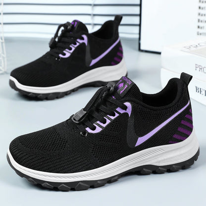 Damen Laufschuhe Leicht Mesh Bequem Flexibel