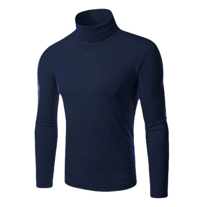 Herren Rollkragenpullover Elegant Stretch Bequem