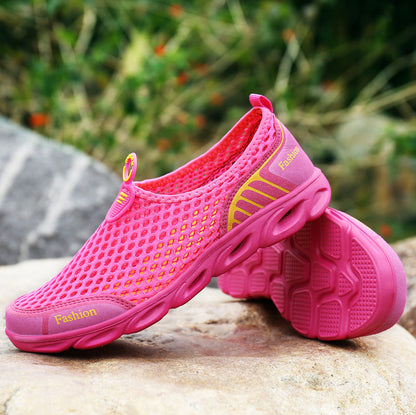 Damen Laufschuhe Atmungsaktiv Flexibel Mit Mesh-Obermaterial