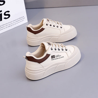 Damen Sneaker Plateau KomfortSchuhe Atmungsaktiv