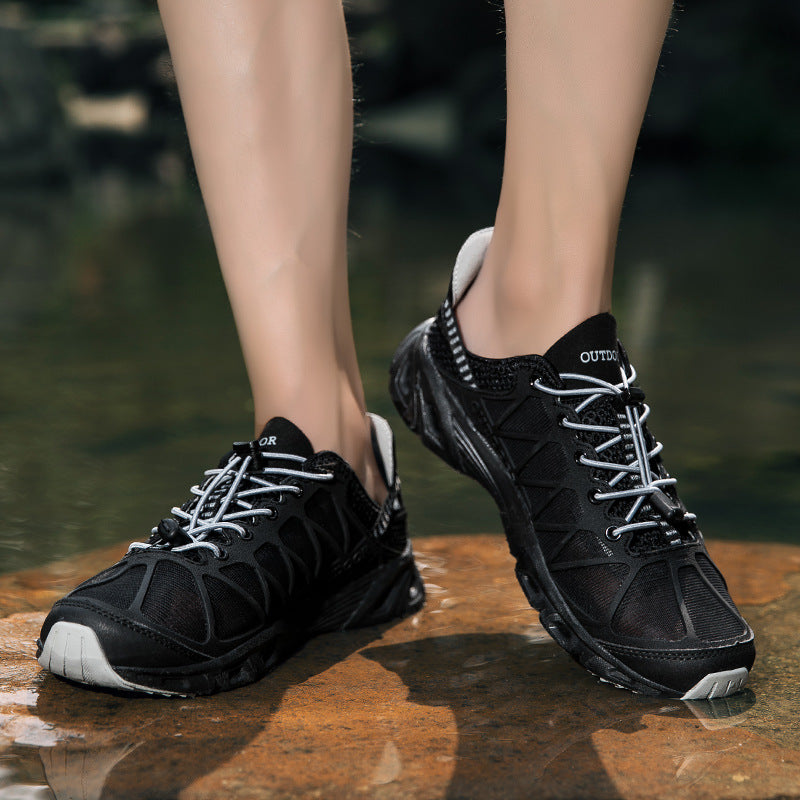 Damen Sport Schuhe Atmungsaktiv Rutschfest Outdoor