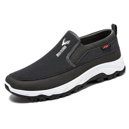 Damen Sneaker Sportlich Bequem Slip On