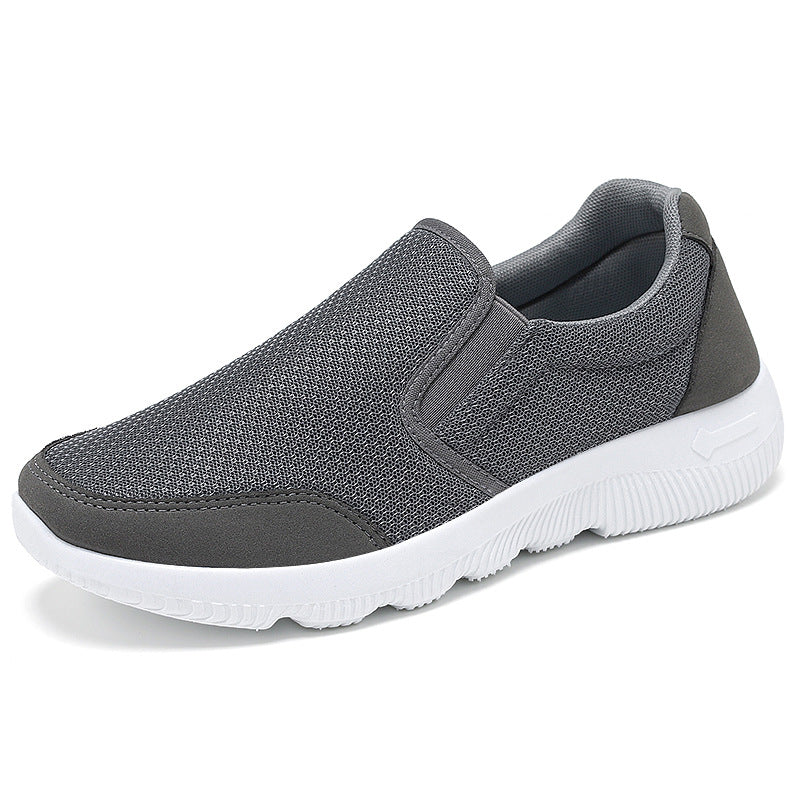 Damen Freizeitschuhe Bequem Slip-On Atmungsaktiv Netzschnürer