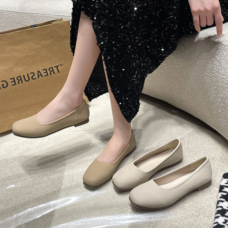 Damen Ballerinas Bequem Elegant Komfort Innensohle - BerlinGlamour