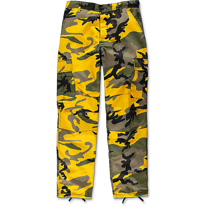 Herren Cargohose Camouflage Modern Funktionshose