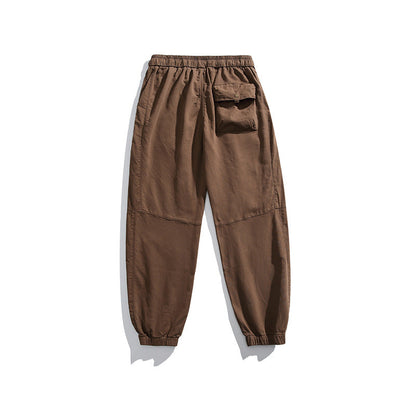 Herren Hose Bequem Utility Stil Modern