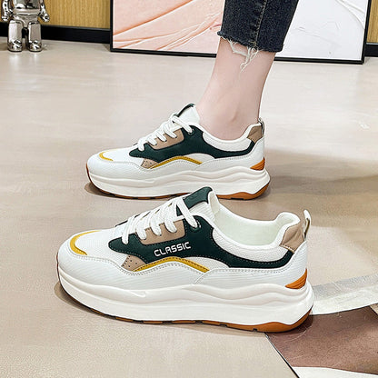 Damen Schnürschuhe Sportlich Elegant Frauen Schuhe - BerlinGlamour
