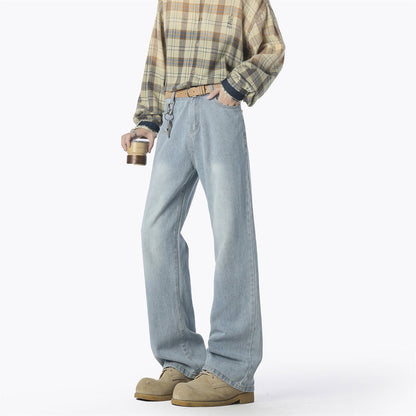 Bequeme Herren Jeans Hose Weite Passform