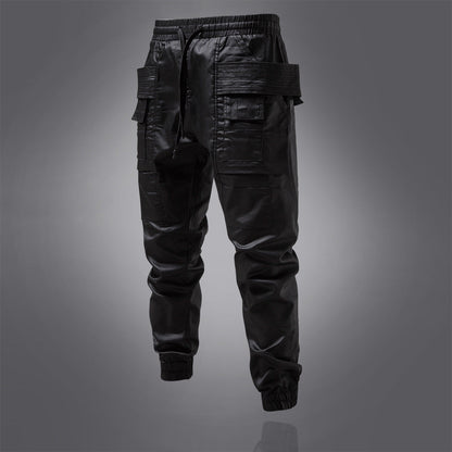 Herren Cargo-Hose Bequem mit Taschen Elastischer Bund