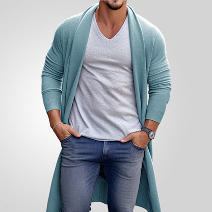 Herren Cardigan Lässig Offener Schnitt Modern Strick