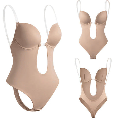 Rückenfreier Bodysuit Damen Sexy Abendwear