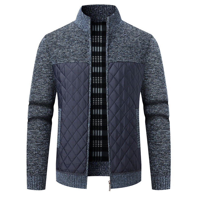 Herren Übergangsjacke Modern Strukturiert Isoliert