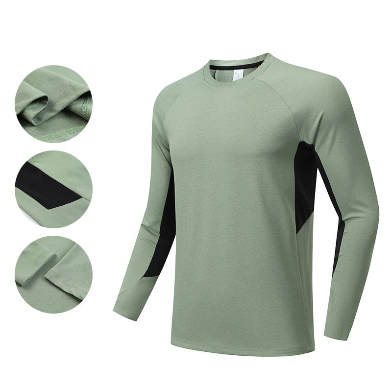 Herren Langarmshirt Sportlich atmungsaktiv - BerlinGlamour