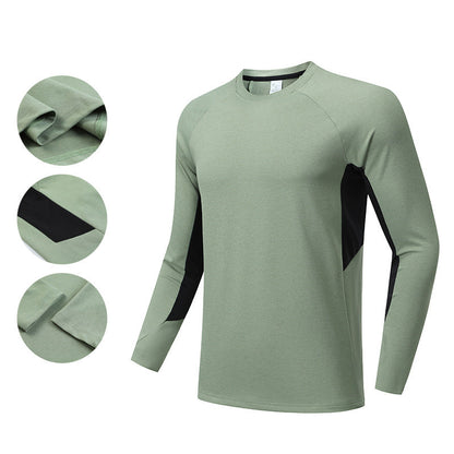 Herren Langarmshirt Sportlich atmungsaktiv - BerlinGlamour