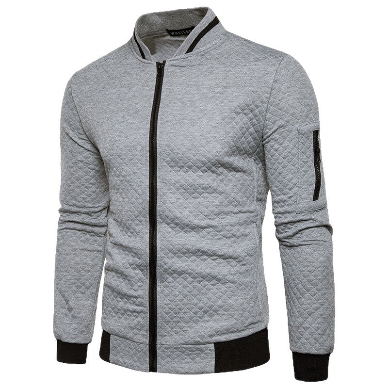 Herren Steppjacke Lässig Modern Sportlich