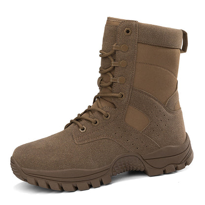 Herren Tactical Stiefel Knöchelschutz Rutschfest Outdoor