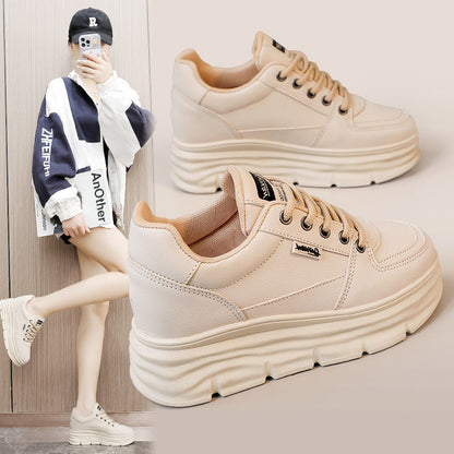 Damen Plattform Sneaker Hoch mit weicher Sohle und modischem Design