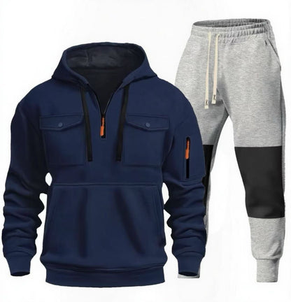 Herren Sportset Sweatshirt und Jogginghose Funktionell Komfortabel