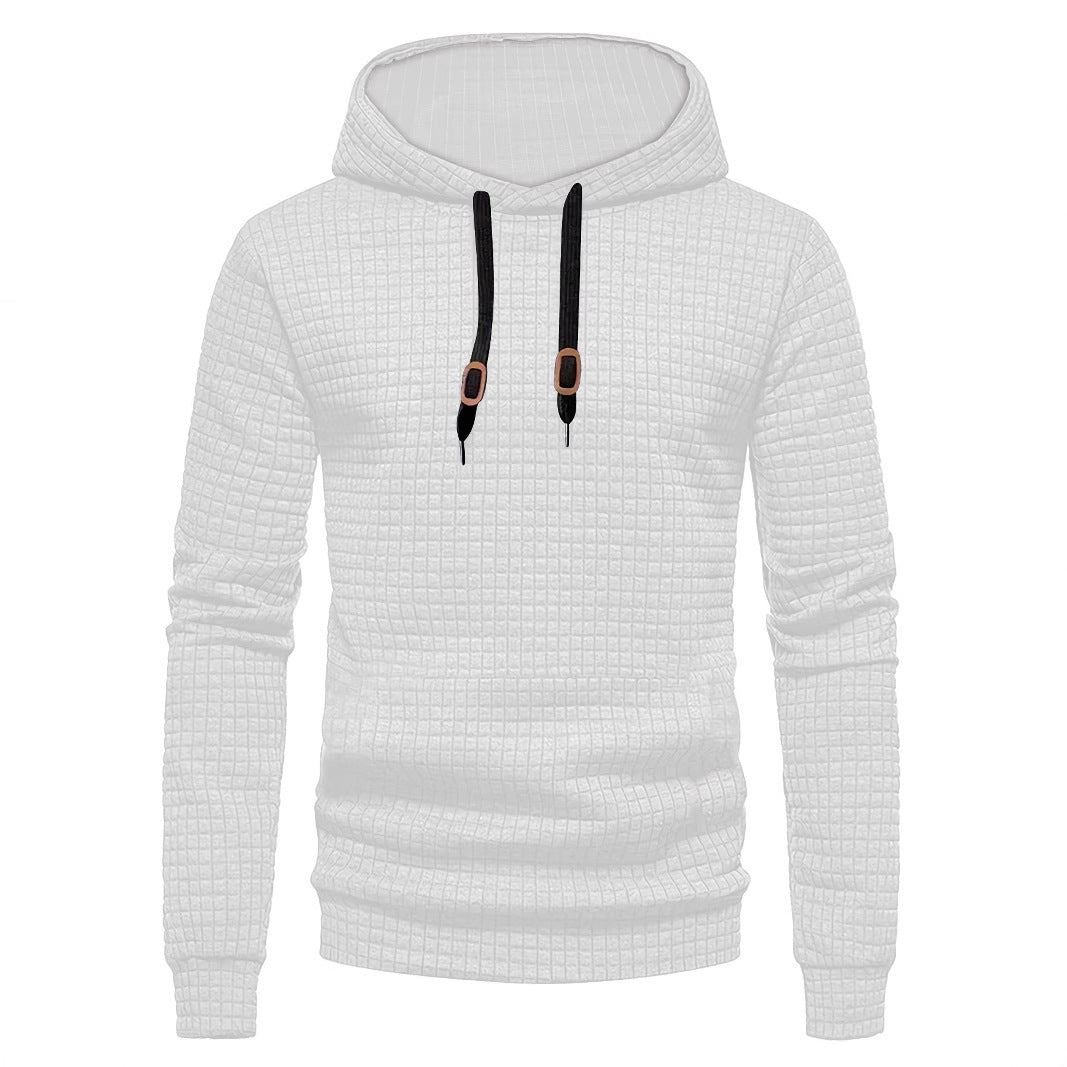 Herren Kapuzenpullover Strukturiert Modern Glamour Style