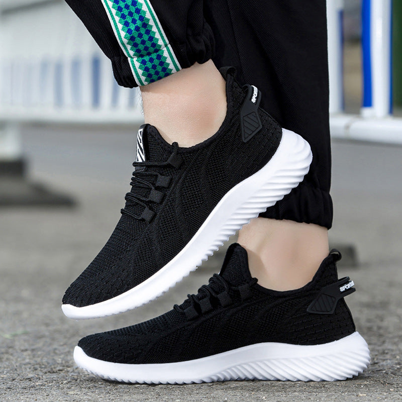 Damen Sneaker Sportlich Mesh Flexibel Laufschuhe