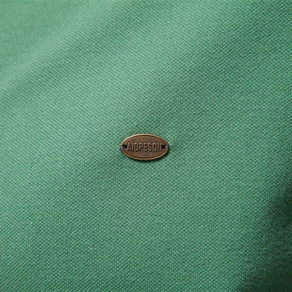 Herren Polohemd Kontrast Ärmel Modern Berlin Style