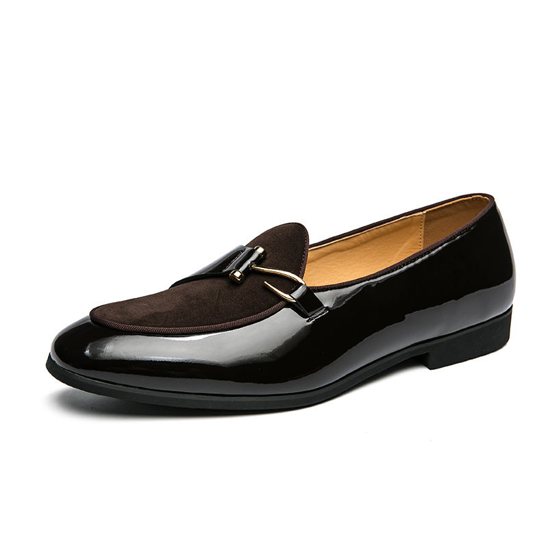 Damen Mokassins Elegante Schuhe mit Luxus Schnalle