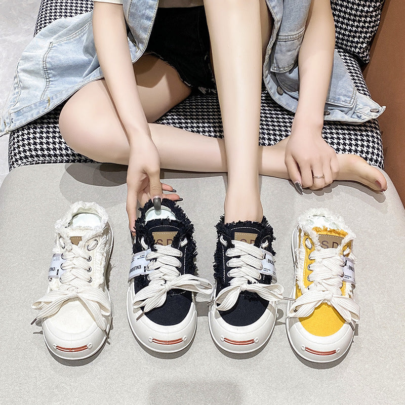 Damen Sneaker Trendig Bequem Weich Innenfutter