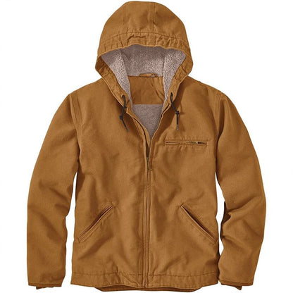 Herren Winterjacke Winddicht Fleece Isoliert Praktisch