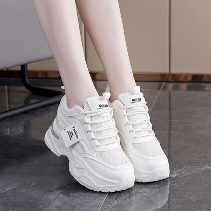 Damen Sneaker Chunky Sportlich Komfortabel Atmungsaktiv
